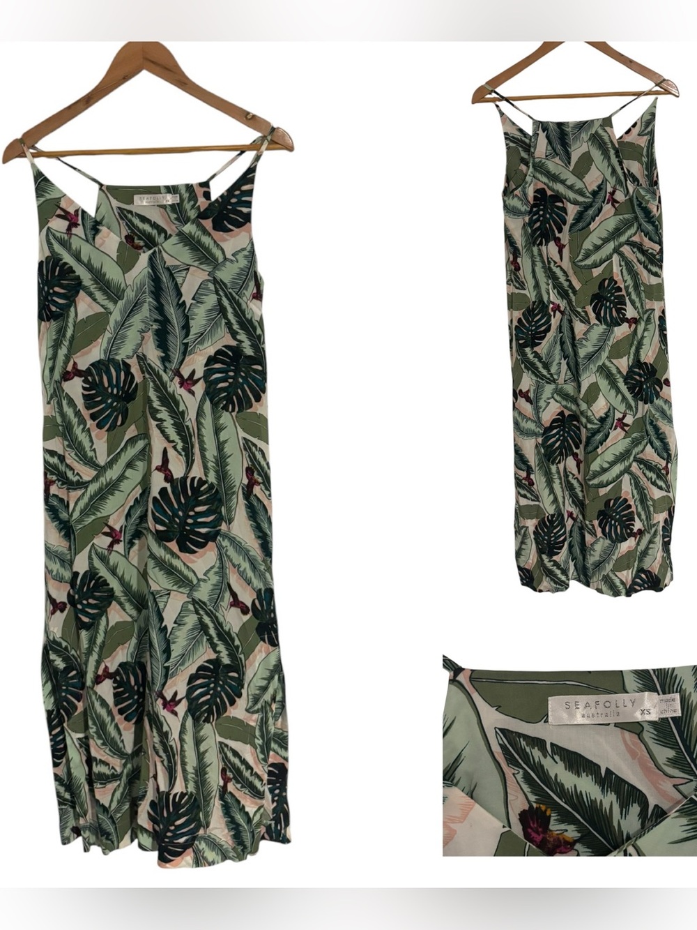 Seafolly Palm Beach Slip Dress - Picture 1 of 4